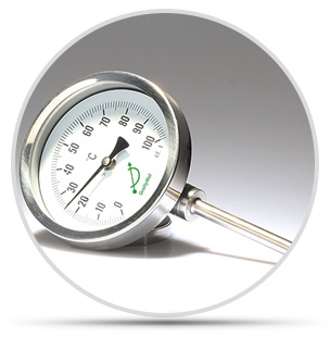 雙金屬片制作成雙金屬溫度計的方法是什么？