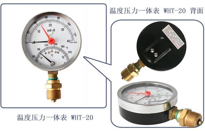 溫度壓力一體表  型號：WHT-20